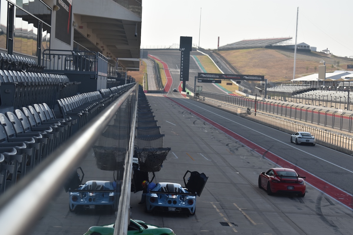 COTA Pit Lane